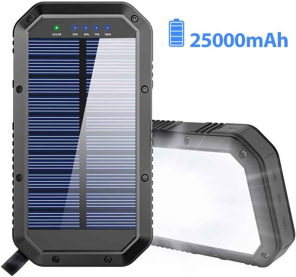 Solar-Charger-25000mAh battery bank