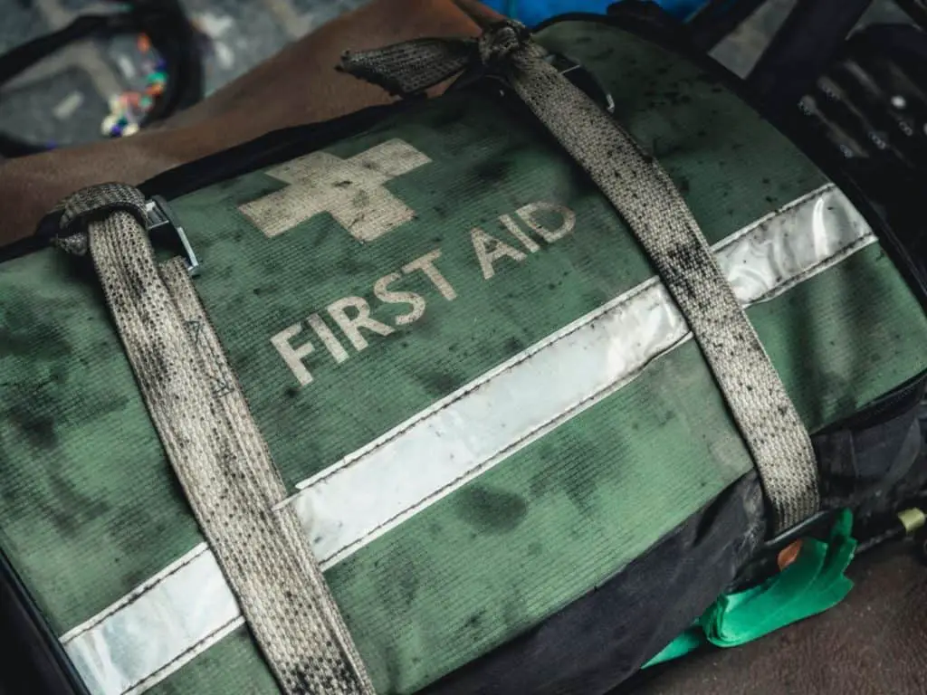 older first aid bag